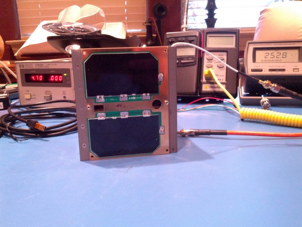 Fox-1 EU transponder on the air