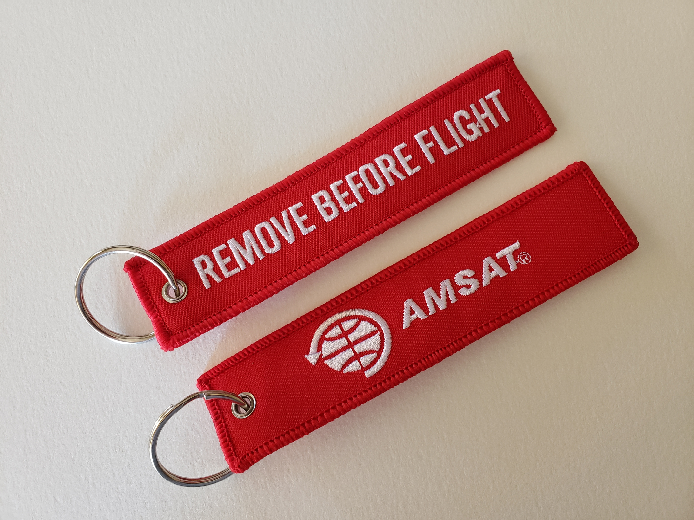 AMSAT Remove Before Flight Keychain – AMSAT