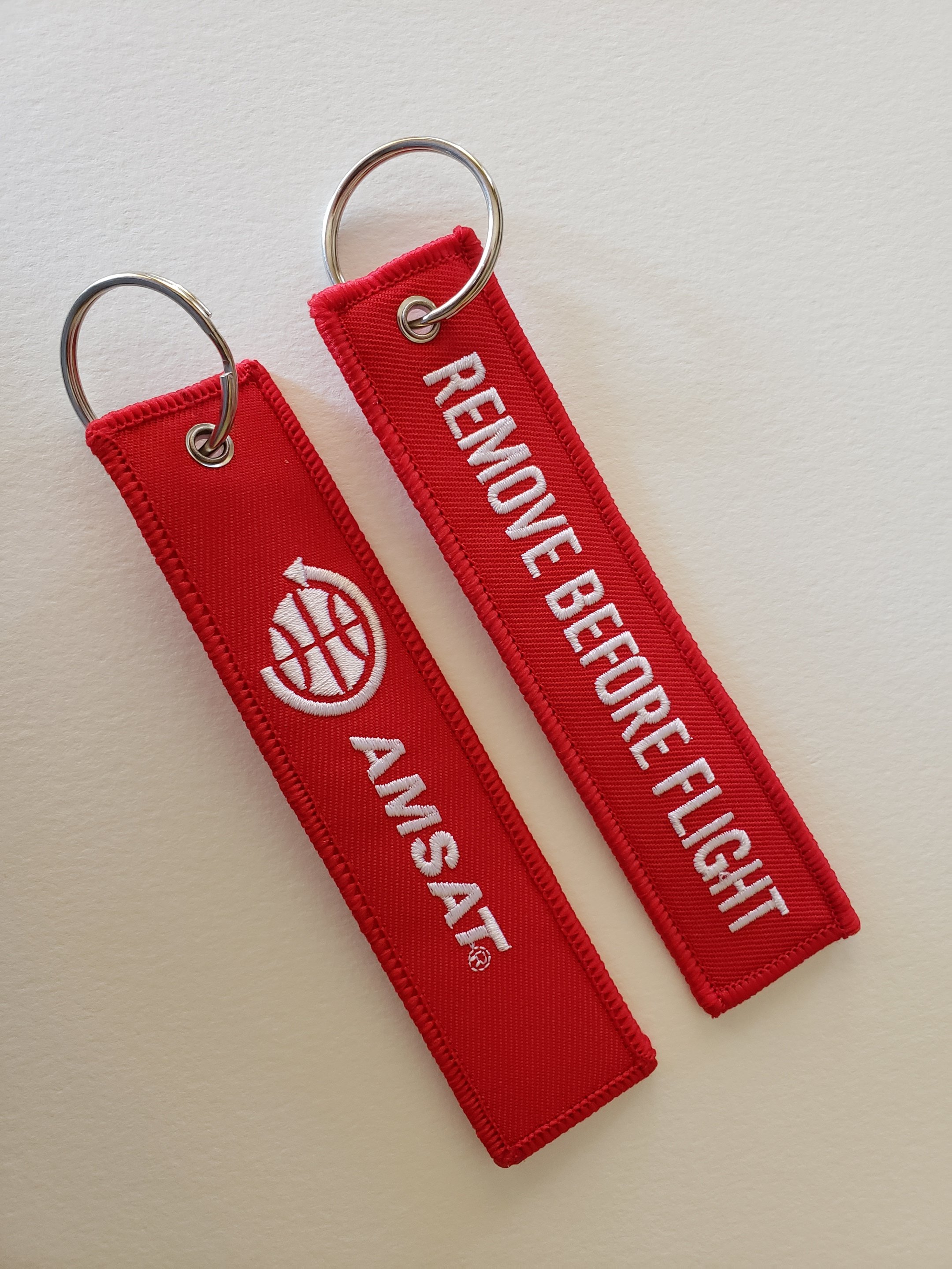 AMSAT Remove Before Flight Keychain – AMSAT