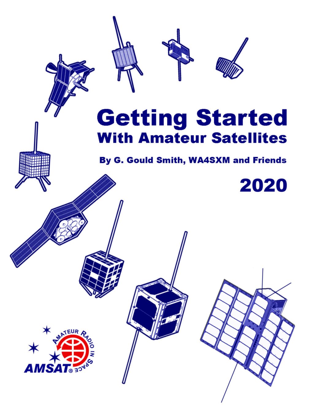 orbiting satellite carrying amateur readio